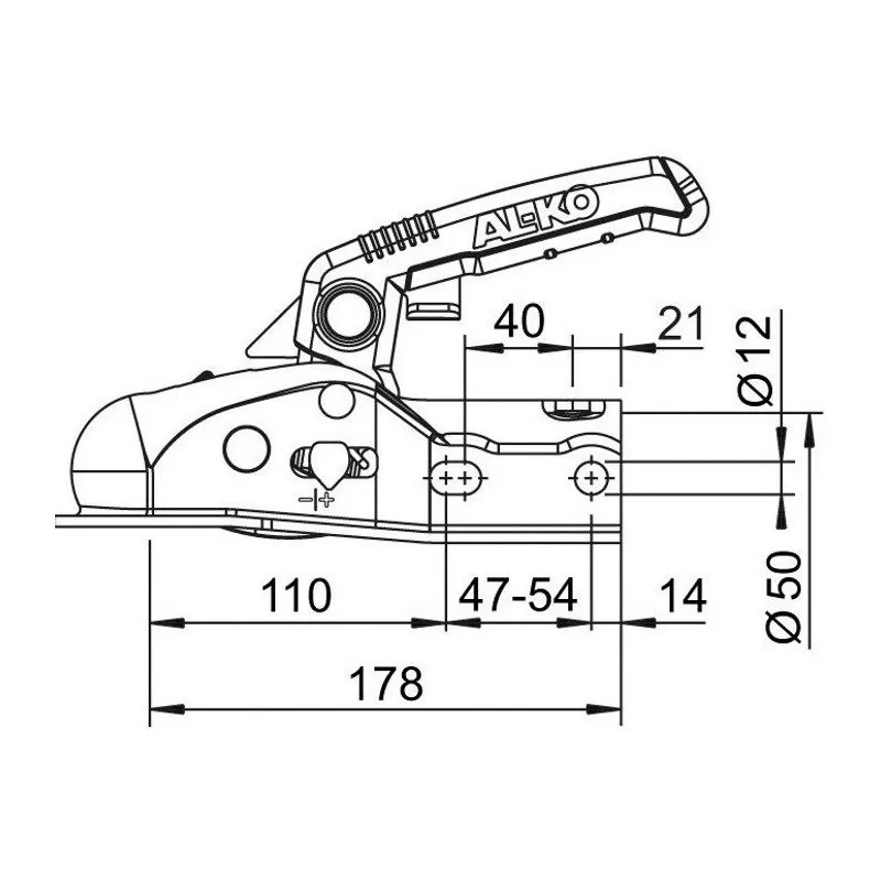 AL-KO Tête D'attelage AK 270 4 AL-KO Tête D'attelage AK 270 – Image 2
