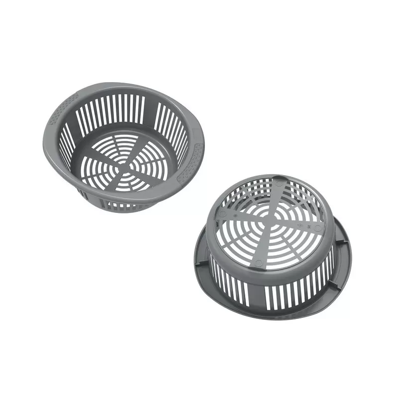 CAMP4 Seau Avec Couvercle Et égouttoir 5 CAMP4 Seau Avec Couvercle Et égouttoir – Image 3