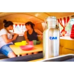 CAO Bouteille Inox 1 L -Camping Équipements Magasin cao bouteille inox 1 l 1
