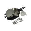 CAO Popote Scout Inox 1 Personne -Camping Équipements Magasin cao popote scout inox 1 personne