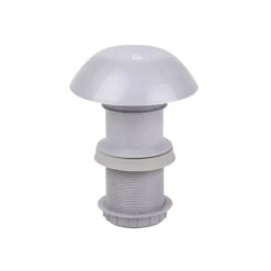 CARBEST Cheminée De Toit Grise ø 60 Mm