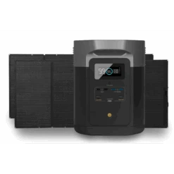 ECOFLOW Delta Max 1612 Wh + Panneaux Solaires 2 X 400 W