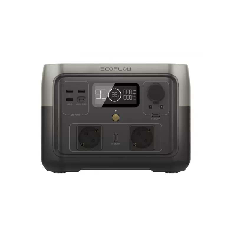 ECOFLOW River 2 Max 512 Wh + Panneaux Solaires 2 X 110 W 4 ECOFLOW River 2 Max 512 Wh + Panneaux Solaires 2 X 110 W – Image 2