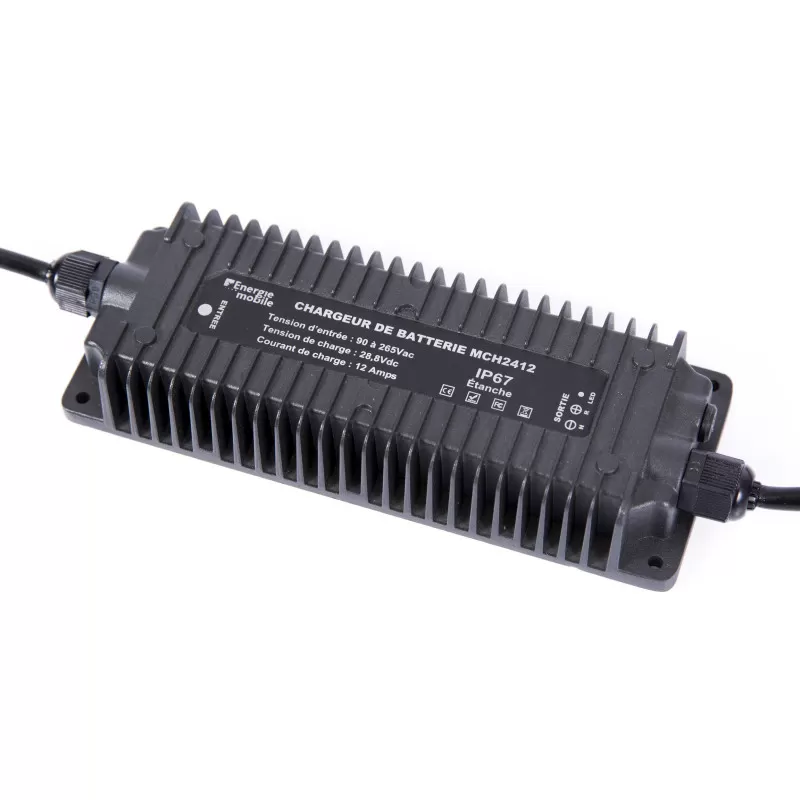 EM Chargeur 230/24V - MCH24-12 IP67 3 EM Chargeur 230/24V - MCH24-12 IP67