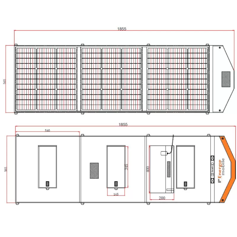 EM Panneau Solaire Pliable AP-170 7 EM Panneau Solaire Pliable AP-170 – Image 5