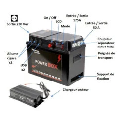 EM PowerBox 1280 Wh + 1000W / 230V 15 EM PowerBox 1280 Wh + 1000W / 230V -Camping Équipements Magasin em powerbox 1280 wh 1000w 230v 5