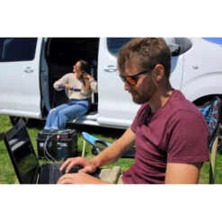 EM Powerbox 3070 Wh -Camping Équipements Magasin energie mobile kit powerbox 3070 wh avec panneau solaire 125w 5