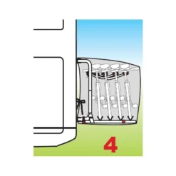 FIAMMA Bike Cover S -Camping Équipements Magasin fiamma bike cover s 3