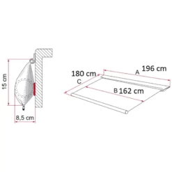 FIAMMA Caravanstore 190 -Camping Équipements Magasin fiamma caravanstore 190 1