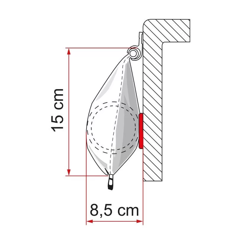 FIAMMA CaravanStore XL 310 Black 7 FIAMMA CaravanStore XL 310 Black – Image 5