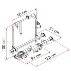 FIAMMA Carry-bike Caravan XL A PRO 300 -Camping Équipements Magasin fiamma carry bike caravan xl a pro 300 2