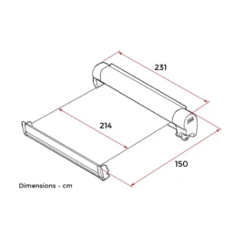 FIAMMA F45s 230 -Camping Équipements Magasin fiamma f45 s 230 1 3