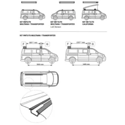 FIAMMA F45 S 260 | VW T5 T6 Multivan -Camping Équipements Magasin fiamma f45 s 260 vw t5 t6 multivan 4