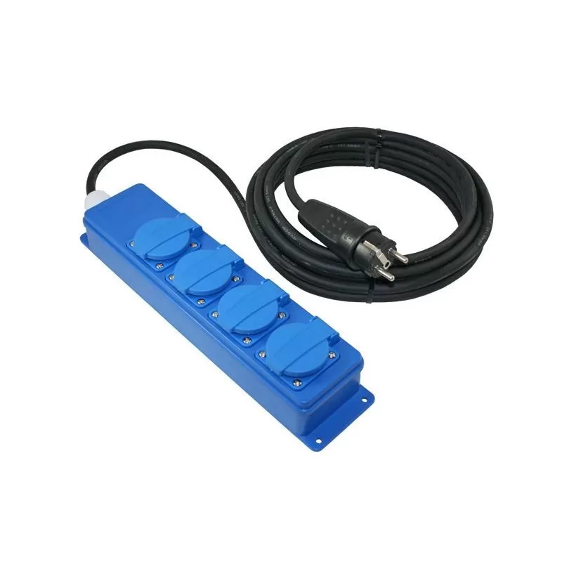 HABA Multiprise étanche IP44 7,5 M De Câble 3 HABA Multiprise étanche IP44 7,5 M De Câble