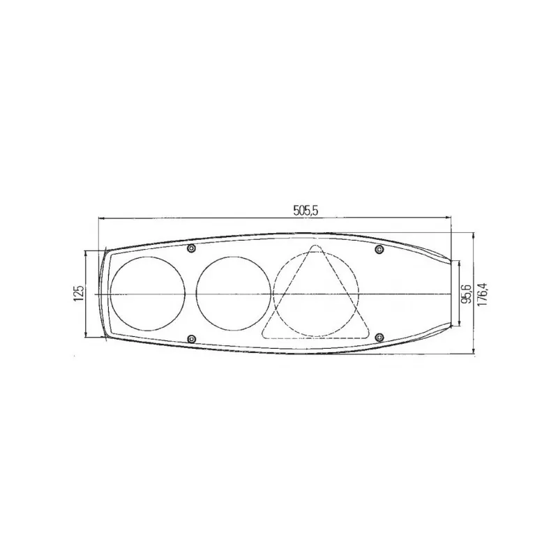 HELLA Feux Arrières Caraluna II Chromés Camping-car 5 HELLA Feux Arrières Caraluna II Chromés Camping-car – Image 3