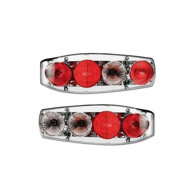 HELLA Feux Arrières Caraluna II Chromés Camping-car 6 HELLA Feux Arrières Caraluna II Chromés Camping-car – Image 4