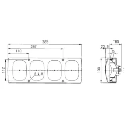 Camping Équipements Magasin -Camping Équipements Magasin jokon feu arriere 561 recul 1