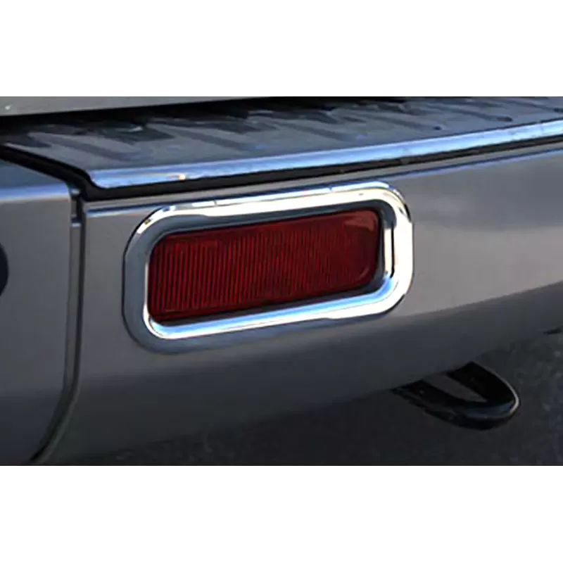 OMAC Enjoliveur Réflecteur Arrière Inox Transit Custom 3 OMAC Enjoliveur Réflecteur Arrière Inox Transit Custom