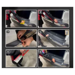 OMAC Protection Barre De Seuil Intérieur VW T6 12 OMAC Protection Barre De Seuil Intérieur VW T6 -Camping Équipements Magasin omac protection barre de seuil interieur vw t6 3