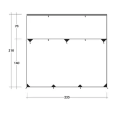 OUTWELL Hillcrest Tarp -Camping Équipements Magasin outwell hillcrest tarp 7