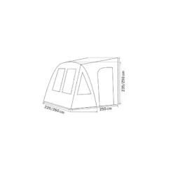 REIMO One Beam Air 260 -Camping Équipements Magasin reimo one beam air 2