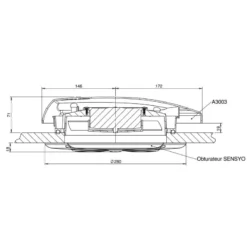 SIROCO Aérateur 3003 + Sensyo 24 V 9 SIROCO Aérateur 3003 + Sensyo 24 V -Camping Équipements Magasin siroco aerateur 3003 sensyo 3