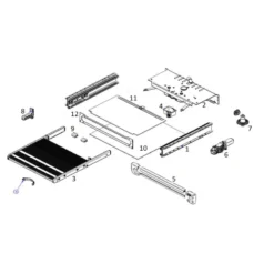 THULE Pièces Détachées Slide-Out Step V19