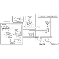 THULE Relais Pour Step 12V -Camping Équipements Magasin thule relais pour step 12v 1
