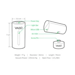 VAGO Vago Blanc -Camping Équipements Magasin vago vago 2